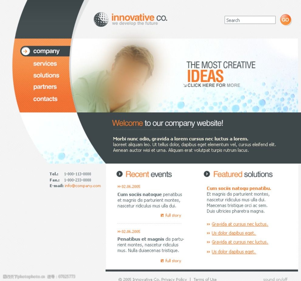 國外網(wǎng)頁設(shè)計(jì)效果圖 現(xiàn)代網(wǎng)站設(shè)計(jì)的視覺趨勢與靈感來源